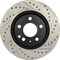 Centric Parts Sport Drilled/Slotted Brake Rotor, 127.33088L 127.33088L - alternate 1